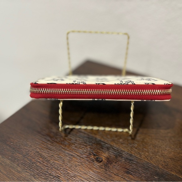 Dooney & Bourke Leather Zip Around Wallet - Picture 2 of 5